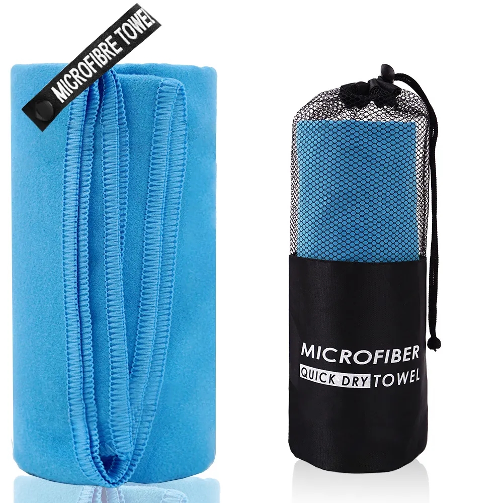 Portable Quick Drying Towel with Mesh Bag 13