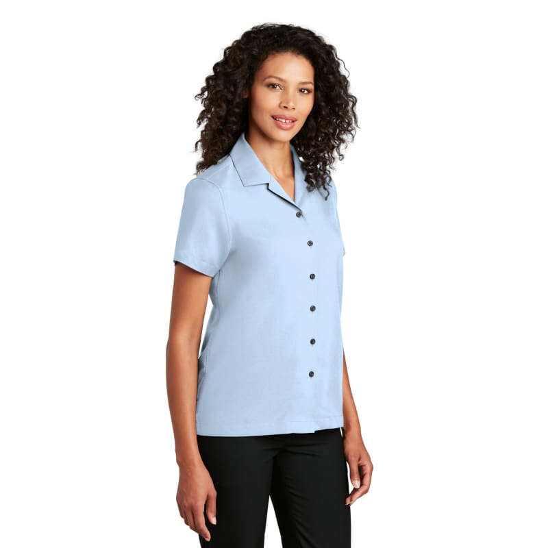 Port Authority Ladies Short Sleeve Performance Staff Shirt 24