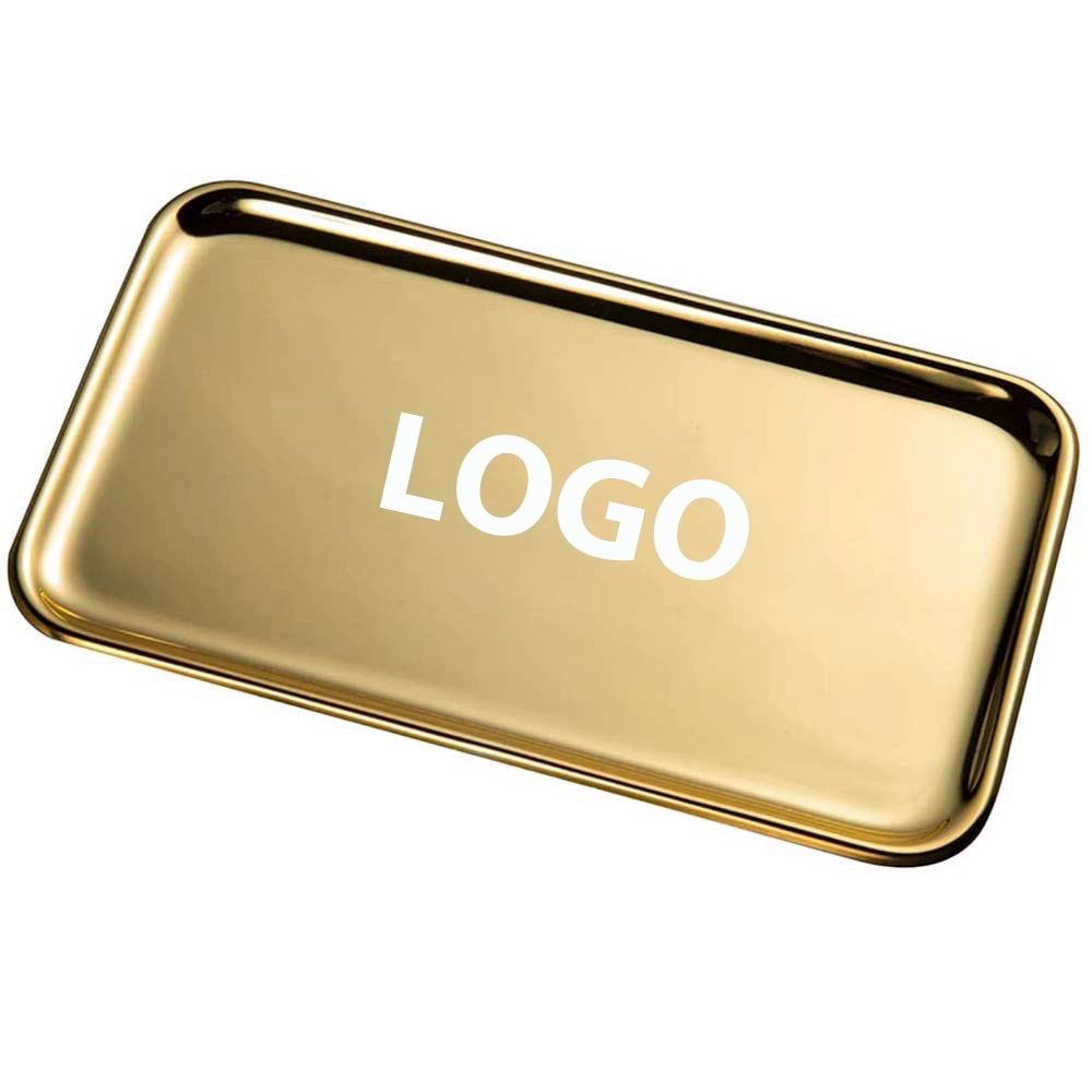 8" x 4.6" Metal Rolling Tray 1