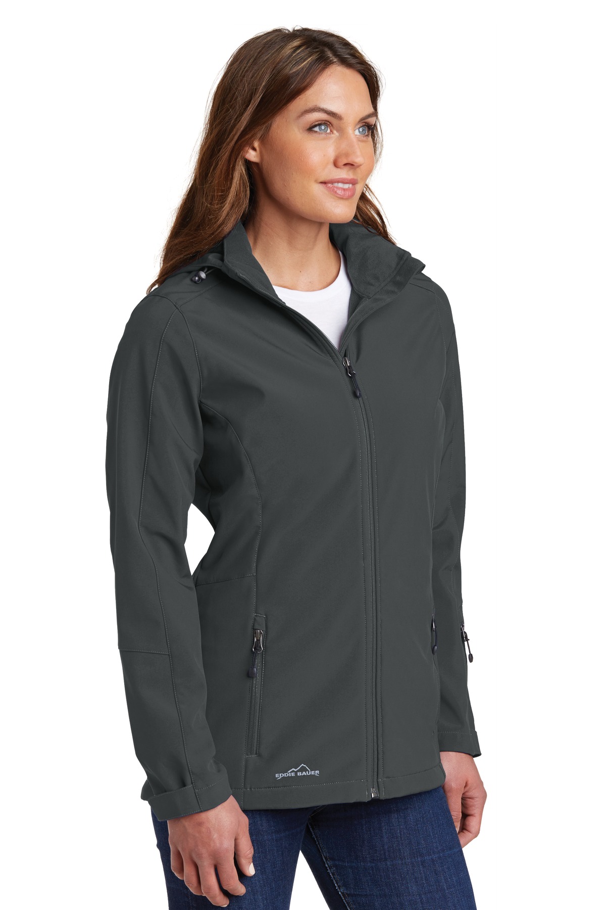Eddie Bauer Women's Hooded Soft Shell Parka. EB537 6