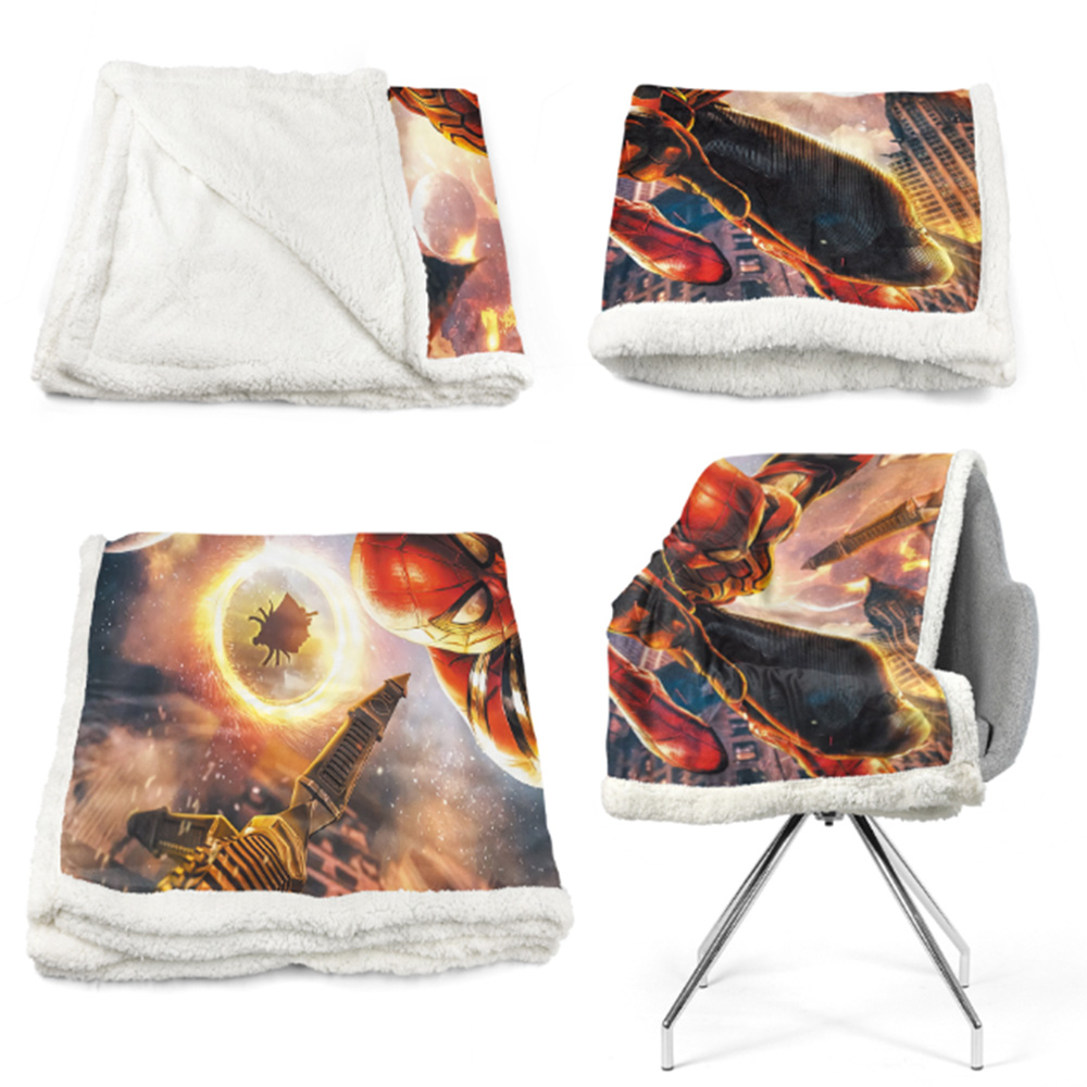 Sublimation 11.80 oz/yd Sherpa Blanket 5