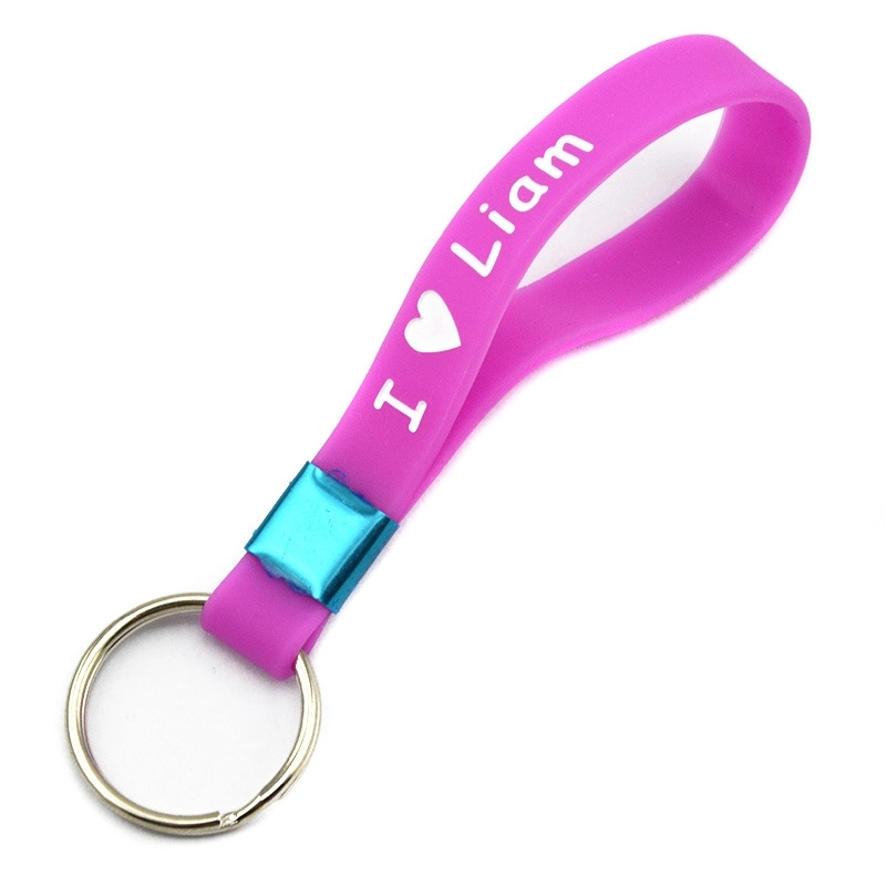 Silicone Wristband Keychain 4