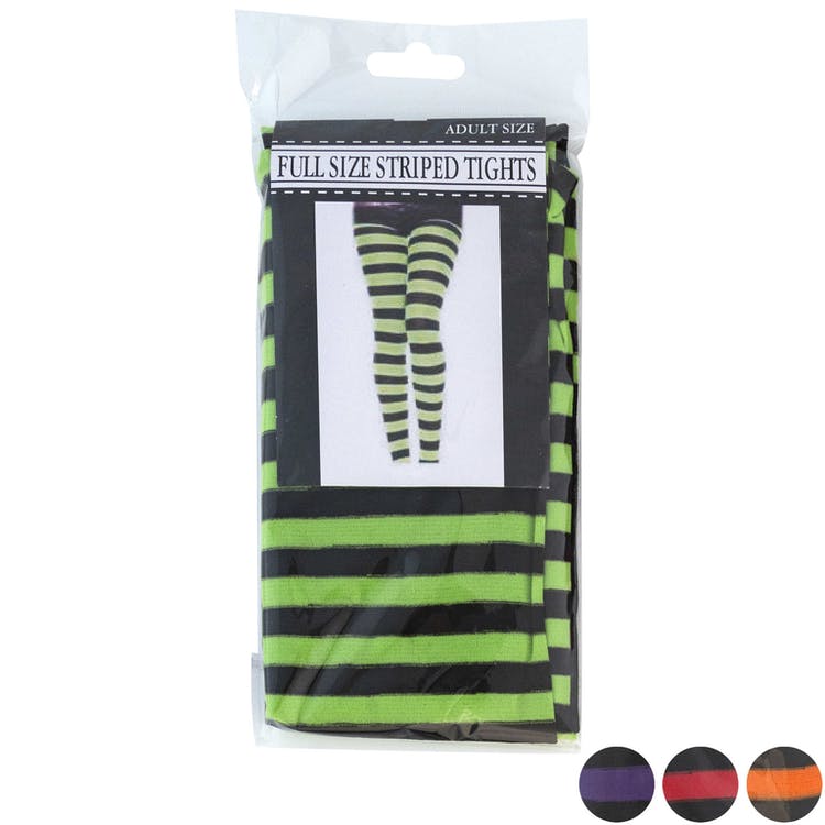 Women's Striped Tights - 3 Color Combinations 1
