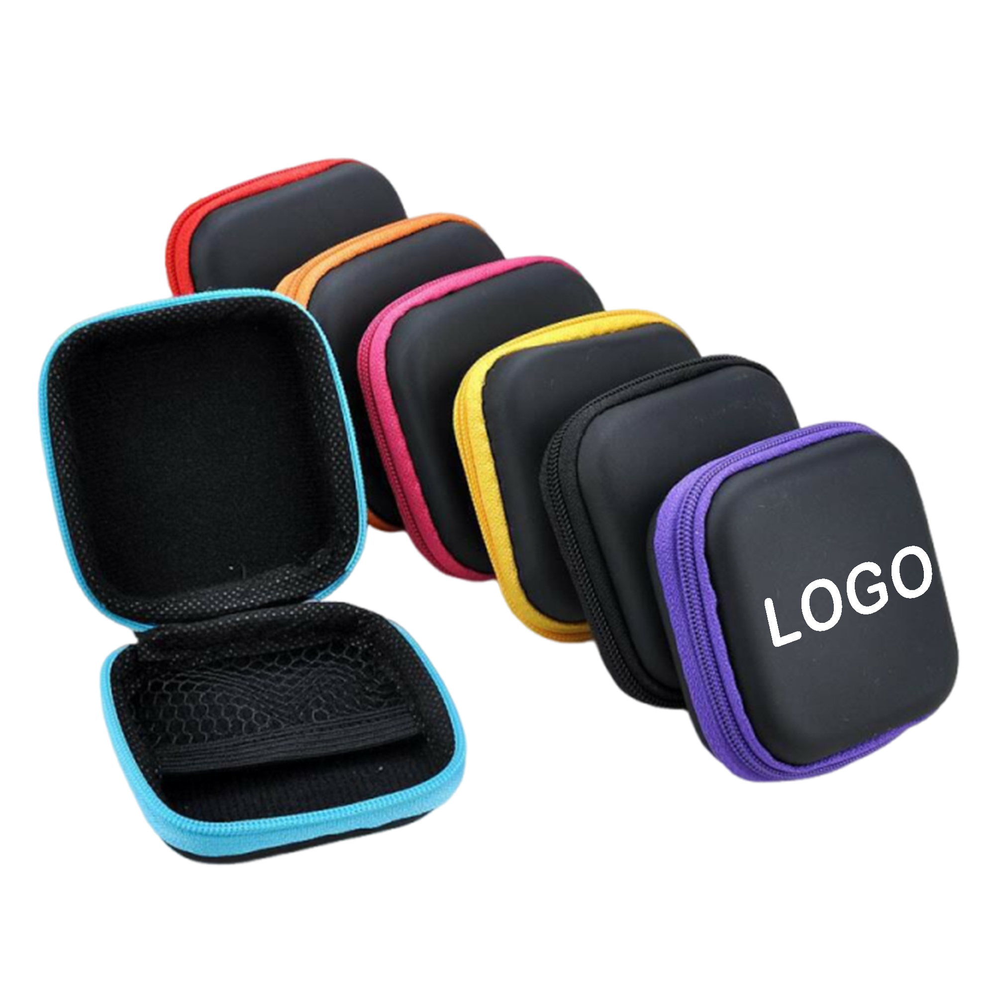 Portable EVA Earbuds Case for Travel and Storage 7