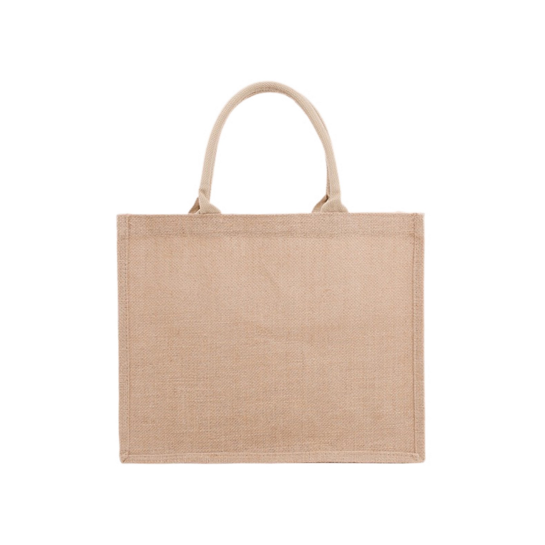 Fresno Eco Friendly Jute Tote Bags, custom tote bag with logo imprint 4
