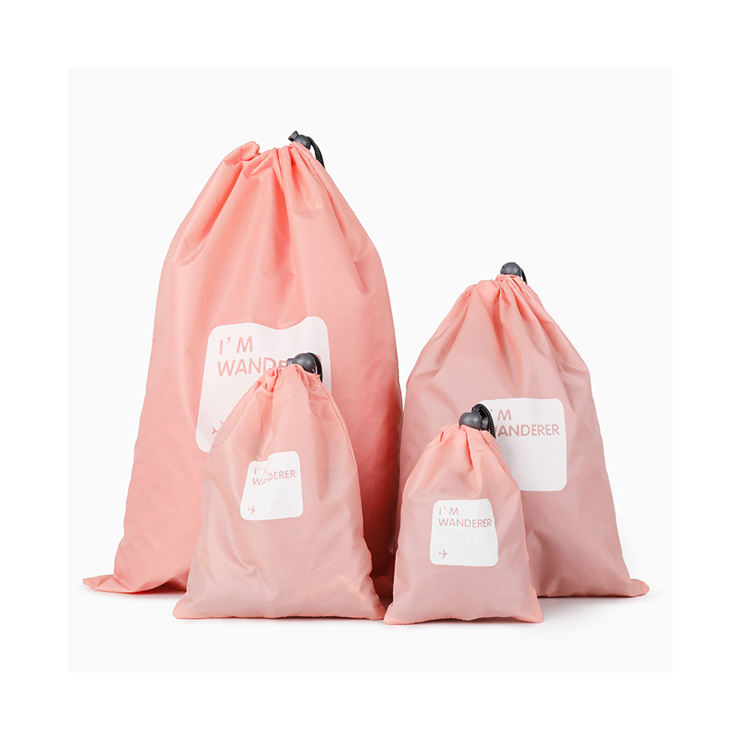 Drawstring Nylon Backpack 6