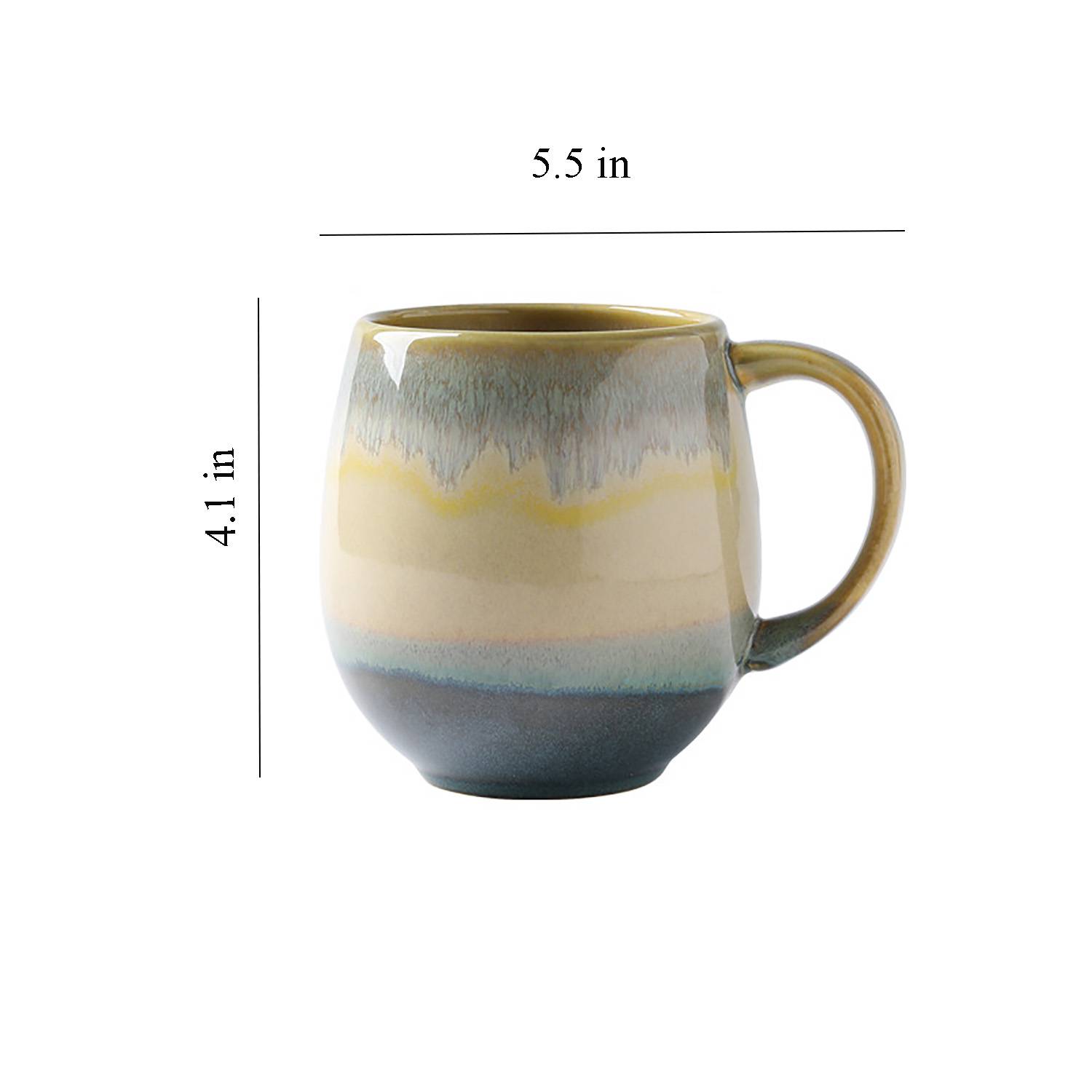 17oz Large Capacity Ceramic Coffee Mug 4