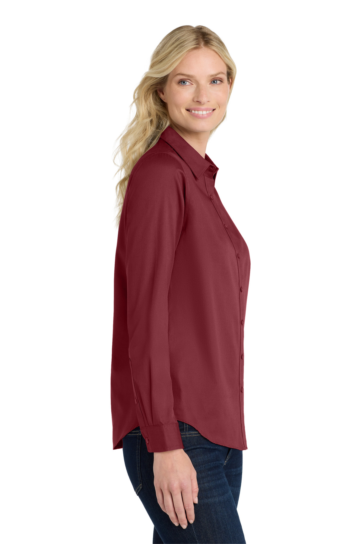 Women's Long Sleeve SuperPro React Twill Shirt