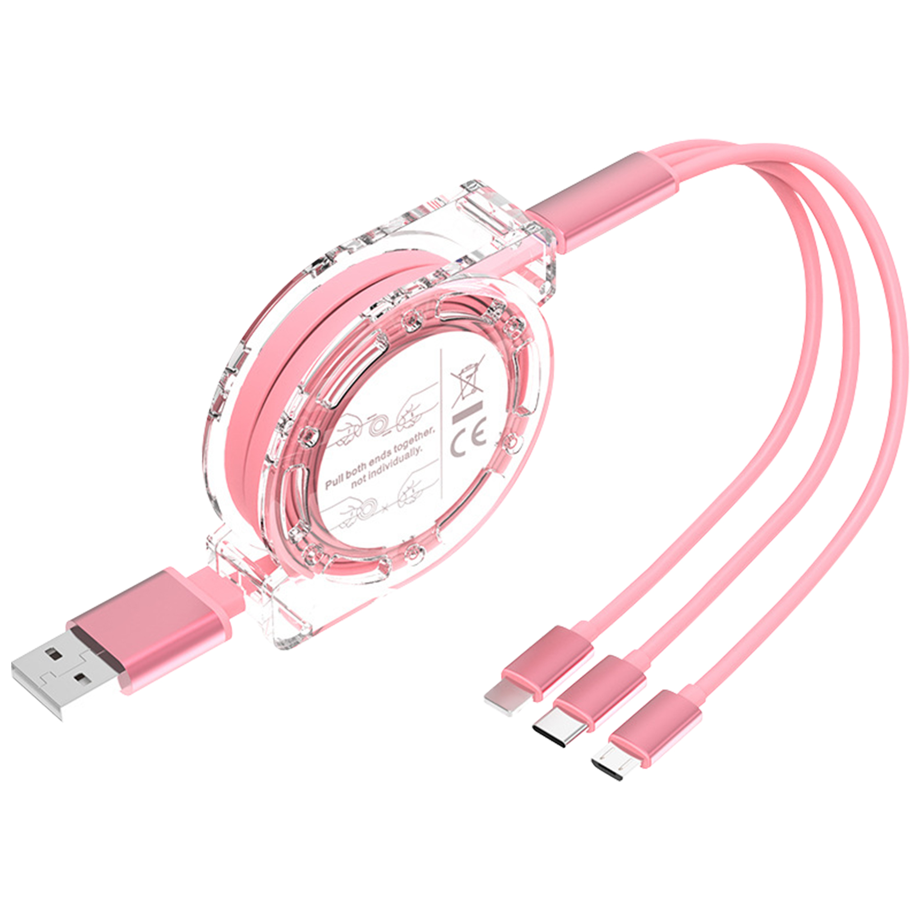 3-in-1 Multi Device Charger and USB Charging Cable 10