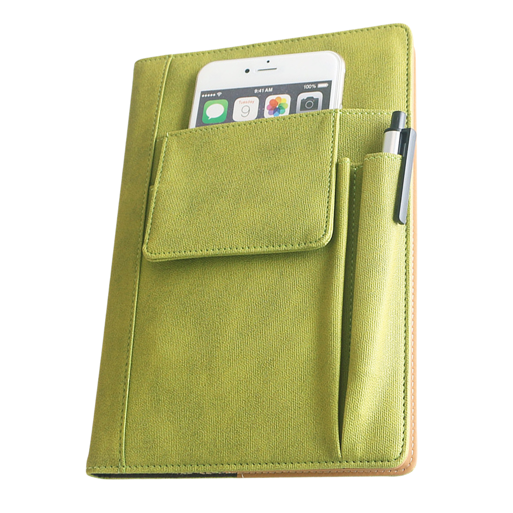 Soft PU Leather Notebook with Pen 6