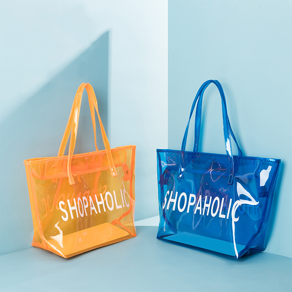 PVC Clear Handbag Plastic Bag 4