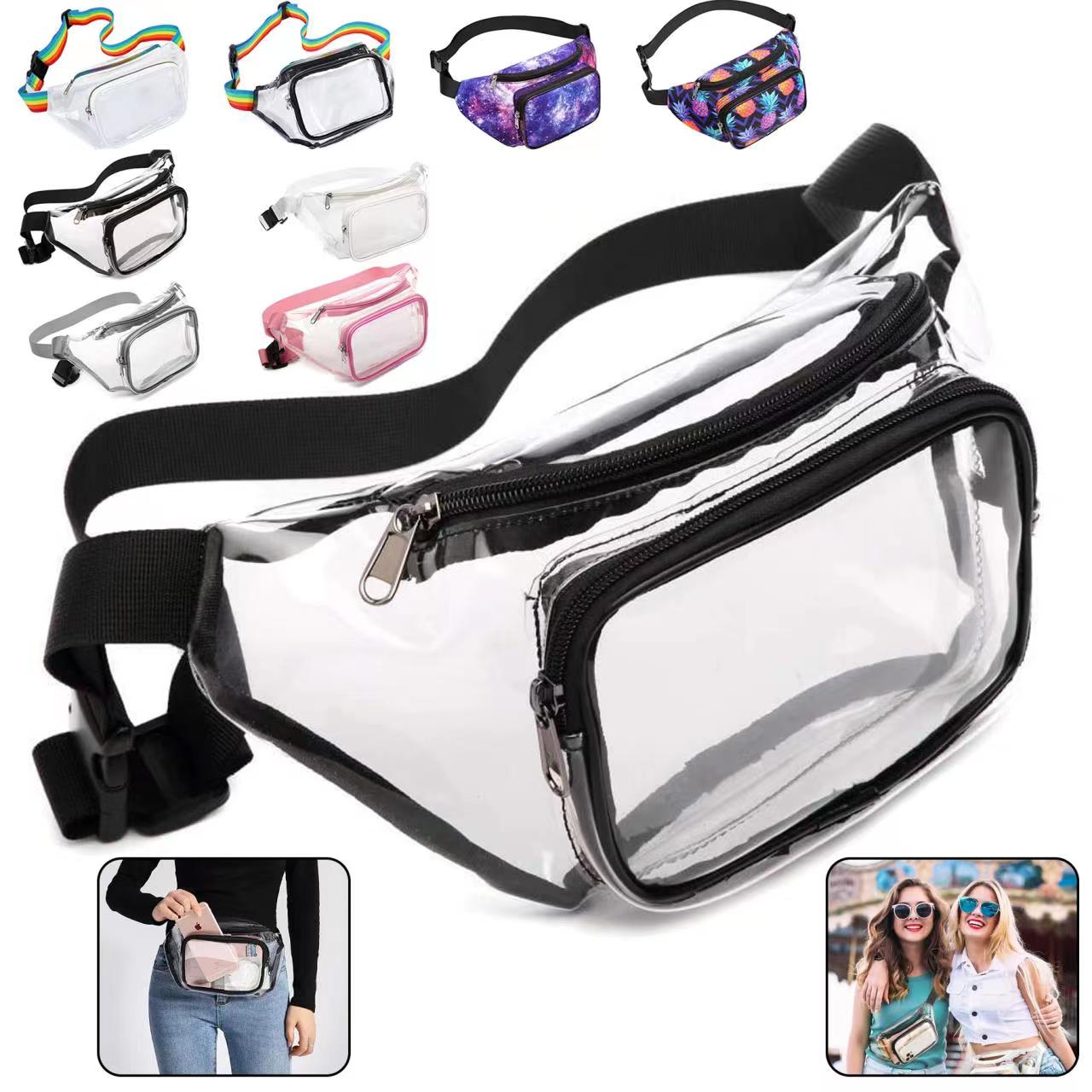 Waterproof Transparent Adjustable Fanny Pack 1
