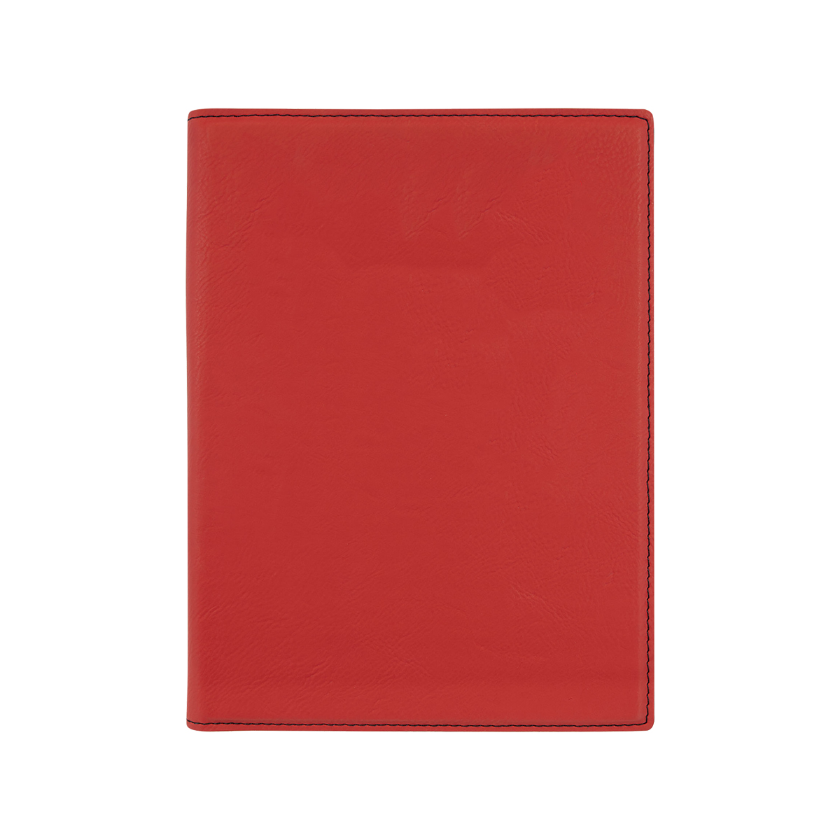 7" x 9" Leatherette Red Portfolio 3
