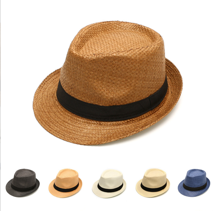 Wide Brim Straw Beach Hat 1