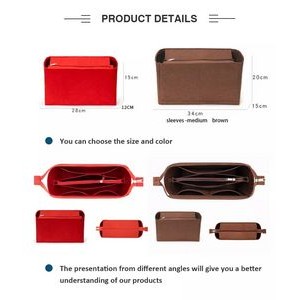 Multifunctional Felt Travel Storage Pouch 4