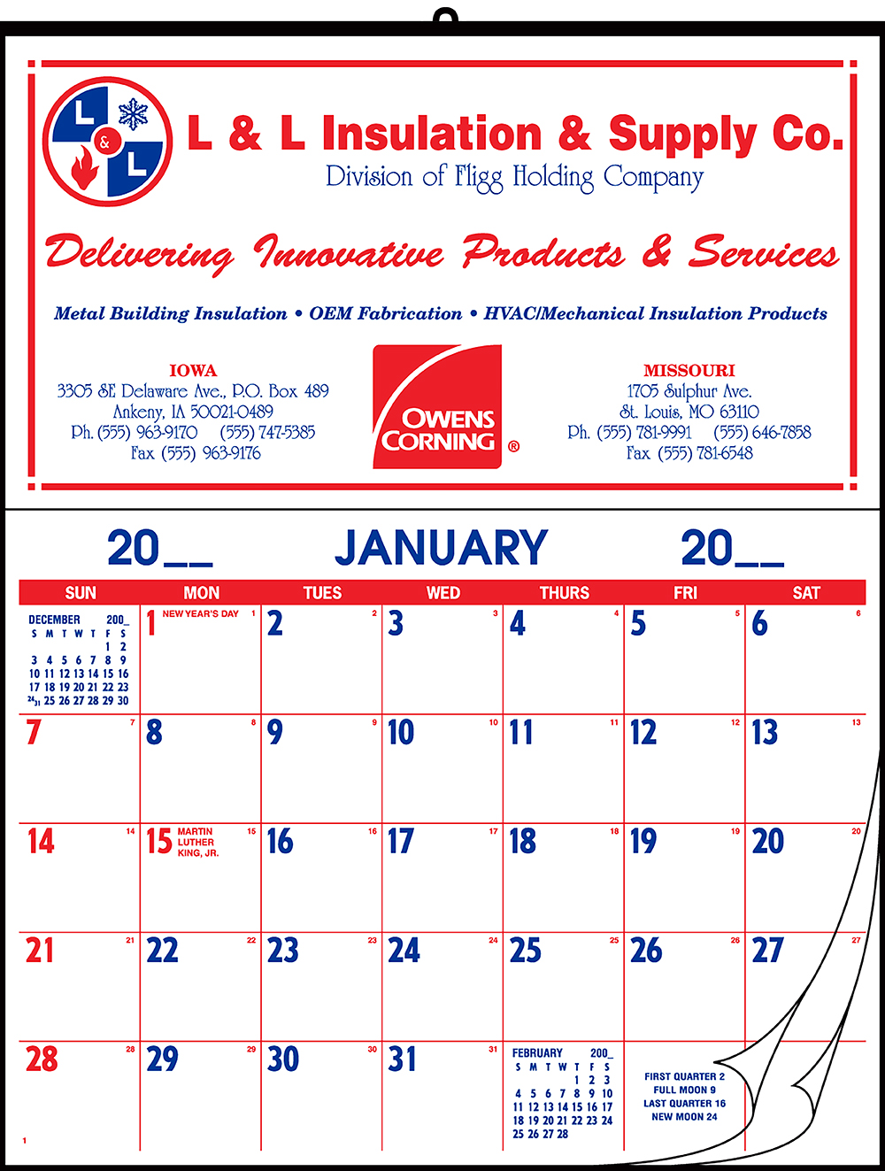 Half-Apron Calendar 1