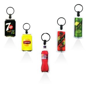 Vividly Colored LED Keychain Flashlight In Various Sports Shapes 18