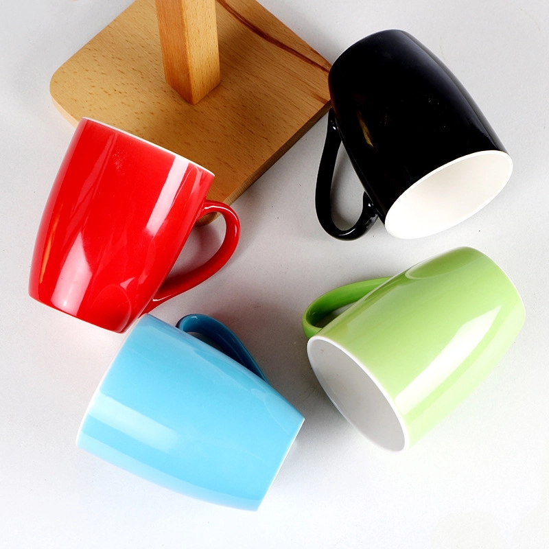 Custom 11 OZ Colorful ceramic coffee mugs 5