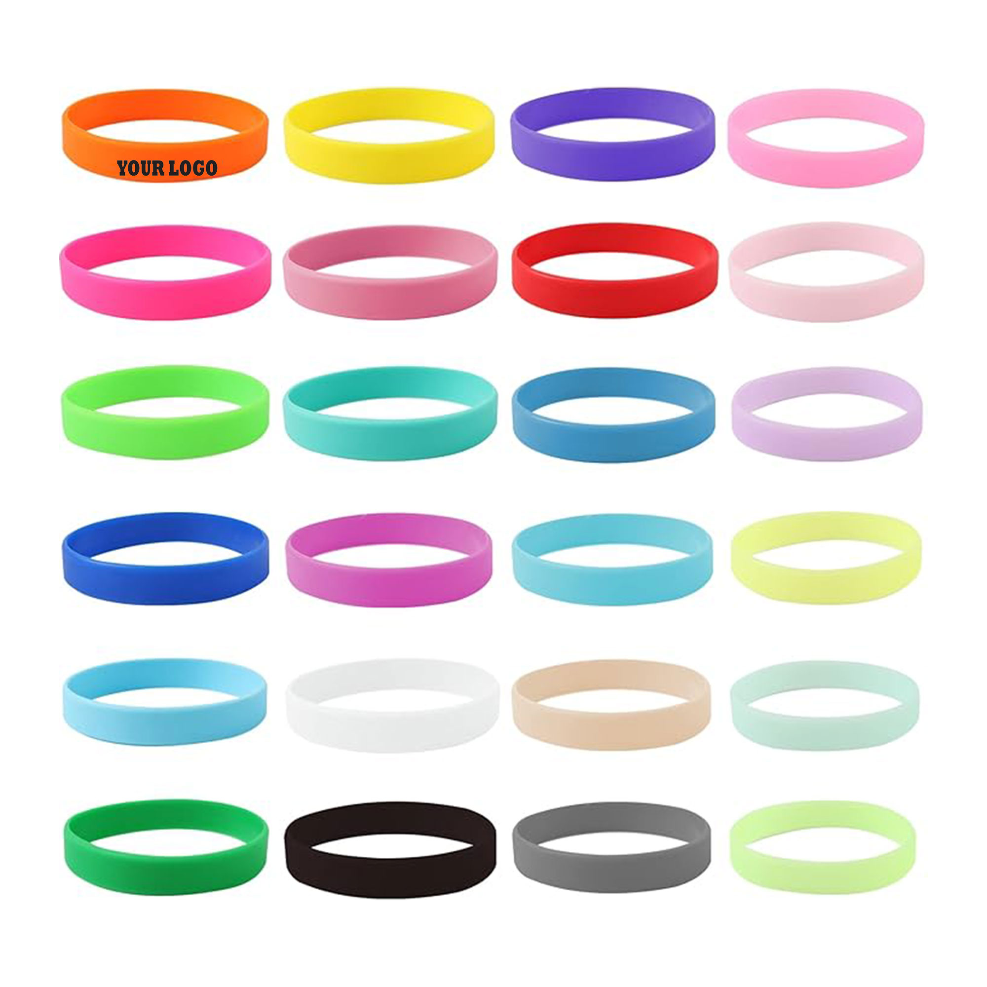 Silicone Wristbands Rubber Bracelets 2