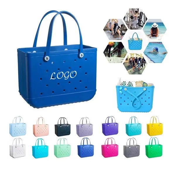 Oversized EVA Beach Tote Bag 22