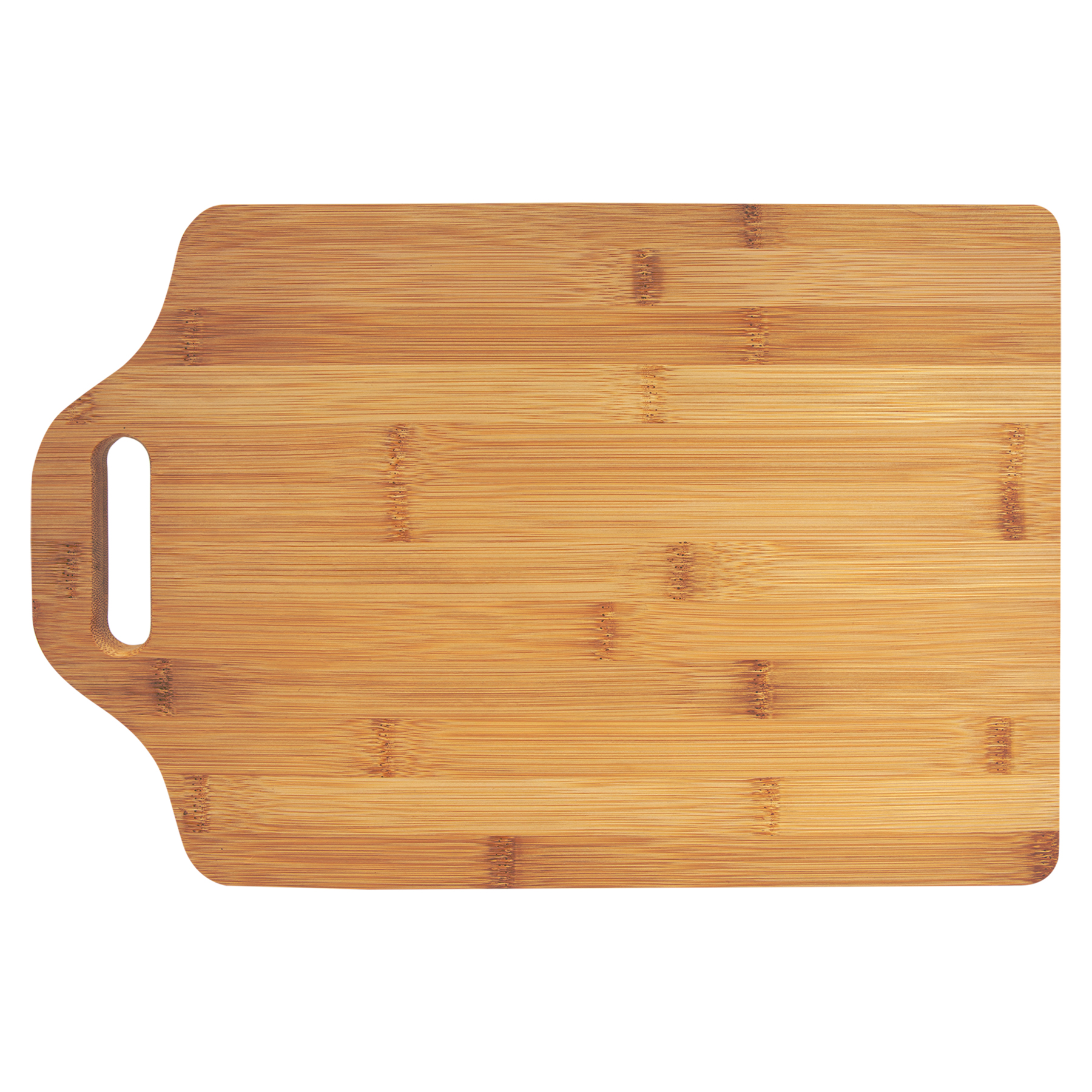 15" x 10" Bamboo Cutting Board w/ Handle 4