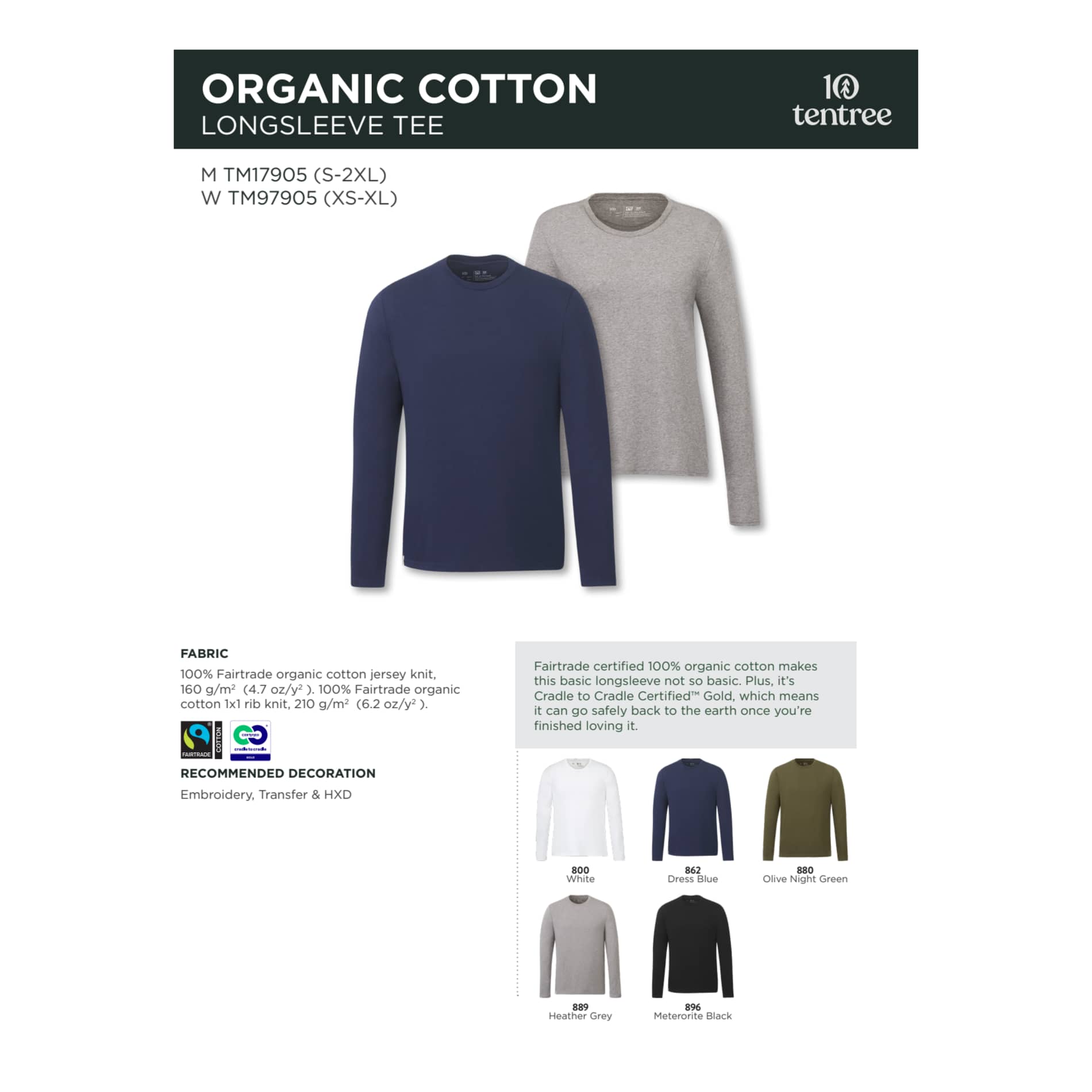 tentree Organic Cotton Longsleeve Tee - Women's 115