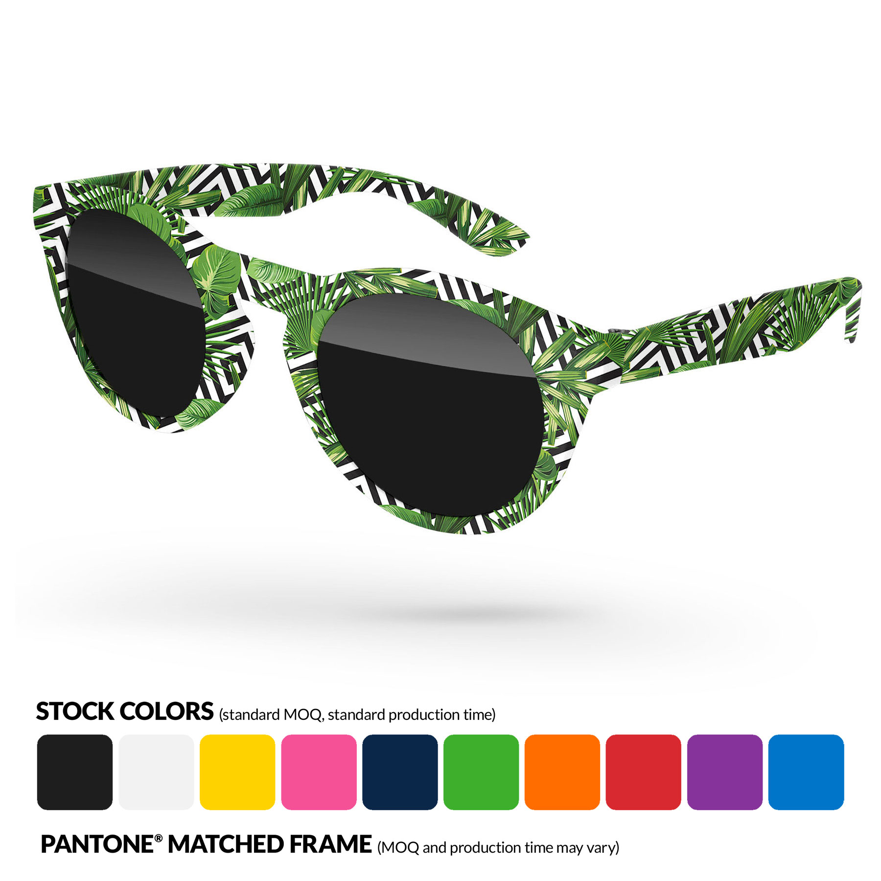 Andy Sunglasses w/ Full Frame Sublimation Wrap 8