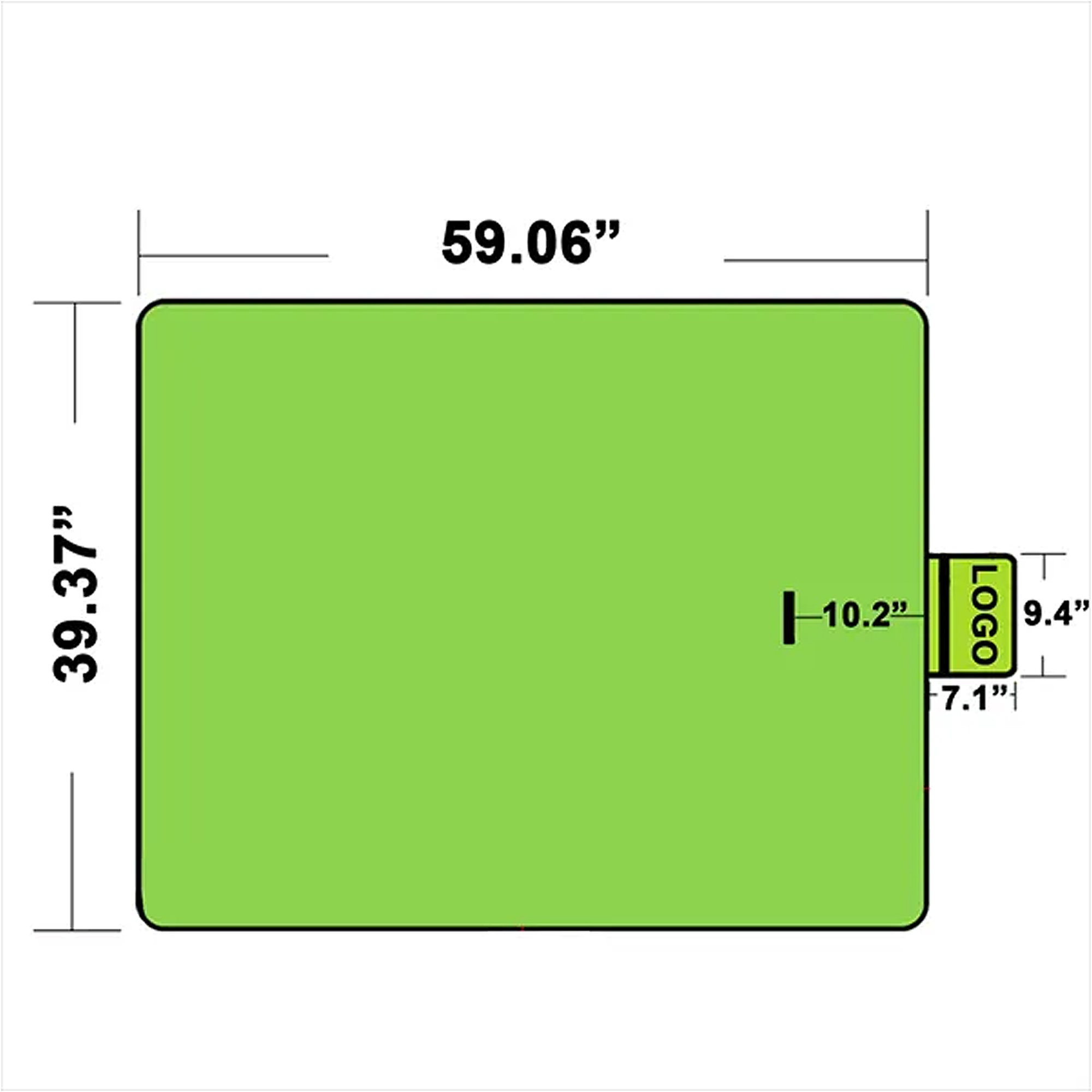 Portable Picnic Mat with Carry Handle 1