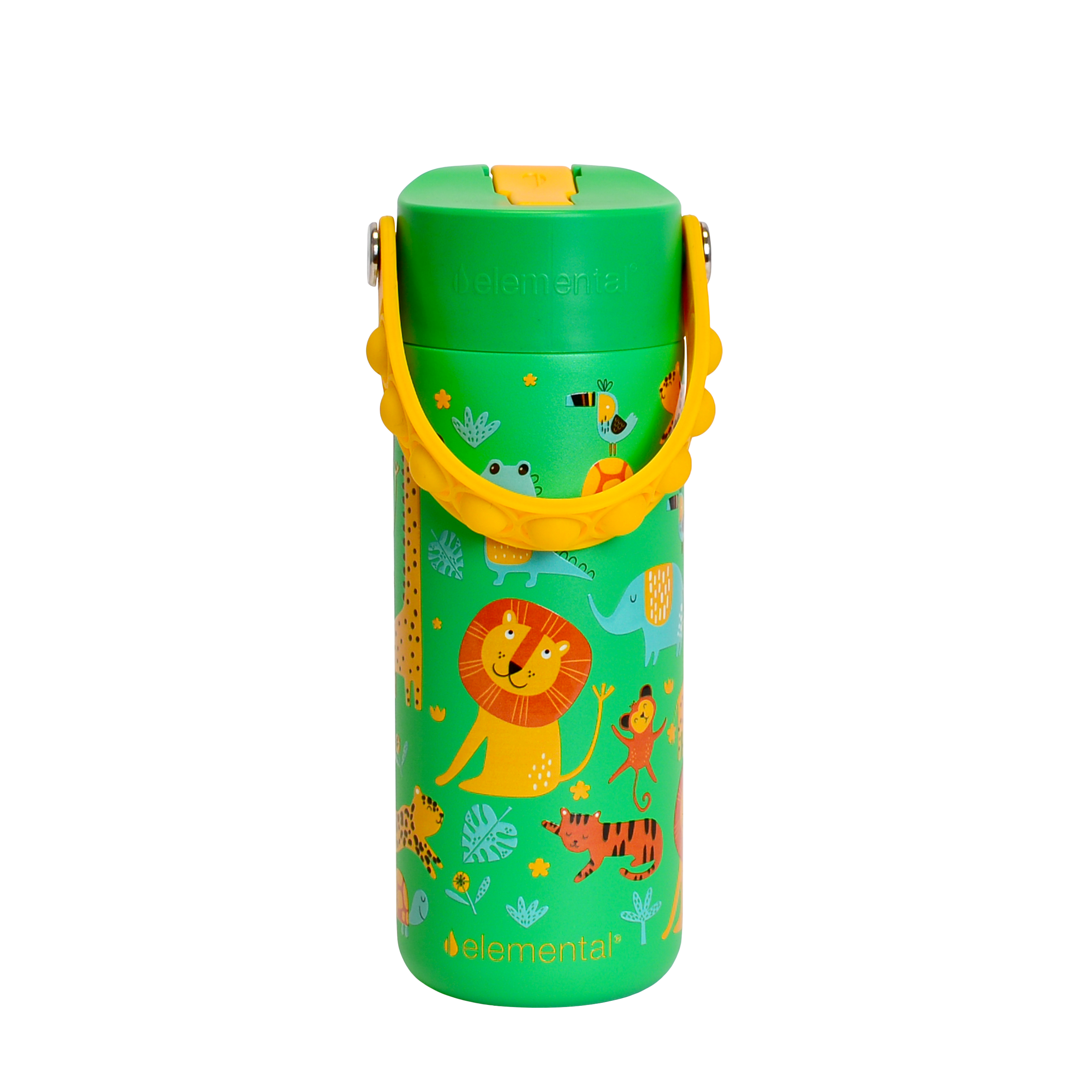 Elemental® Core Series 18oz Pop Fidget Stainless Steel Water Bottle - Vacuum Insulated - BPA-Free 25