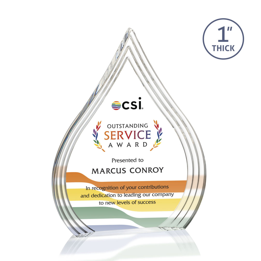 Dover VividPrint™ Award - Clear 5