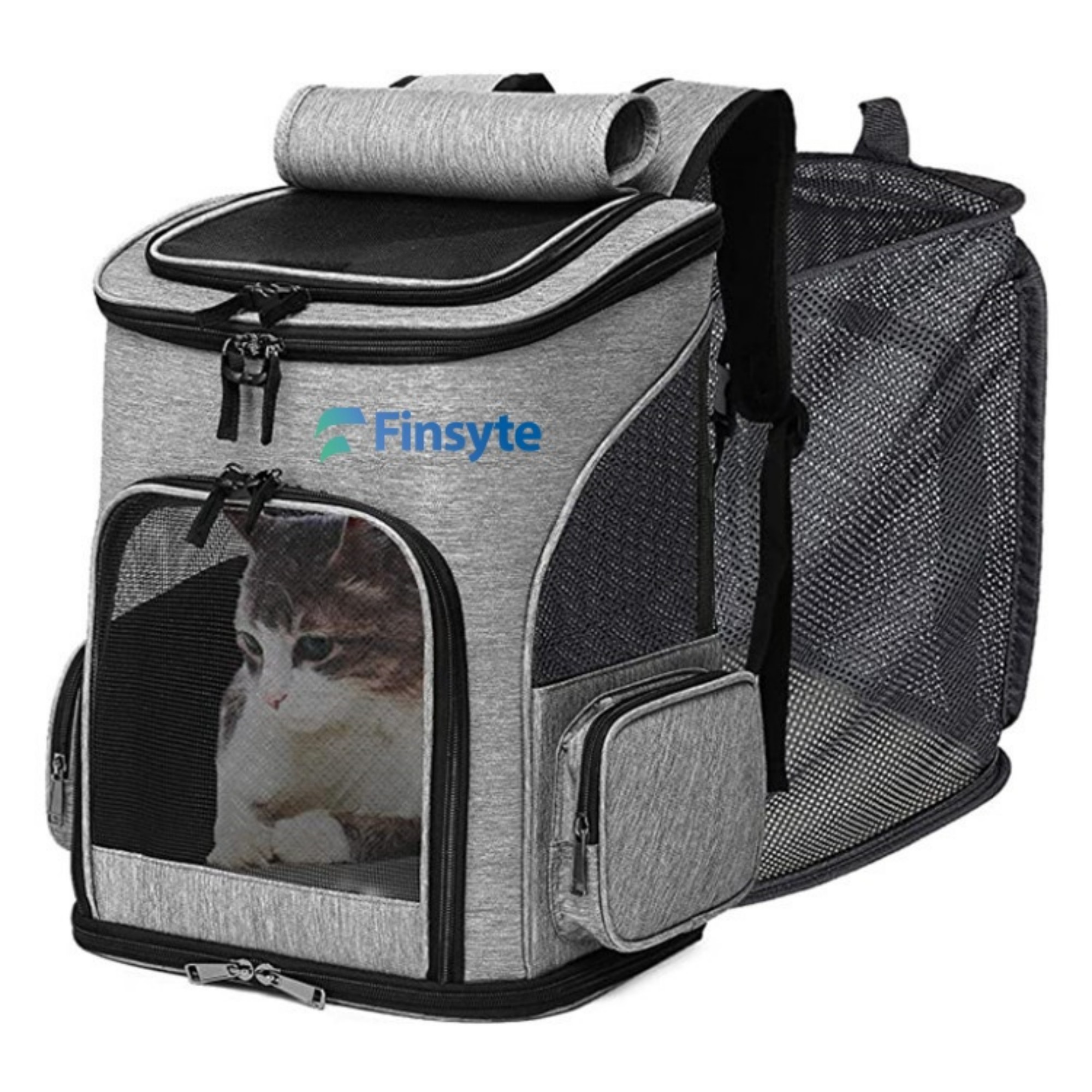 Expandable Pet Backpack Carrier 3