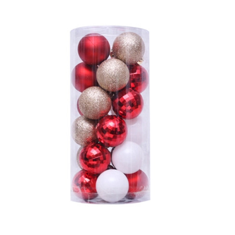 24Pcs Christmas balls set wedding Party ornaments 33