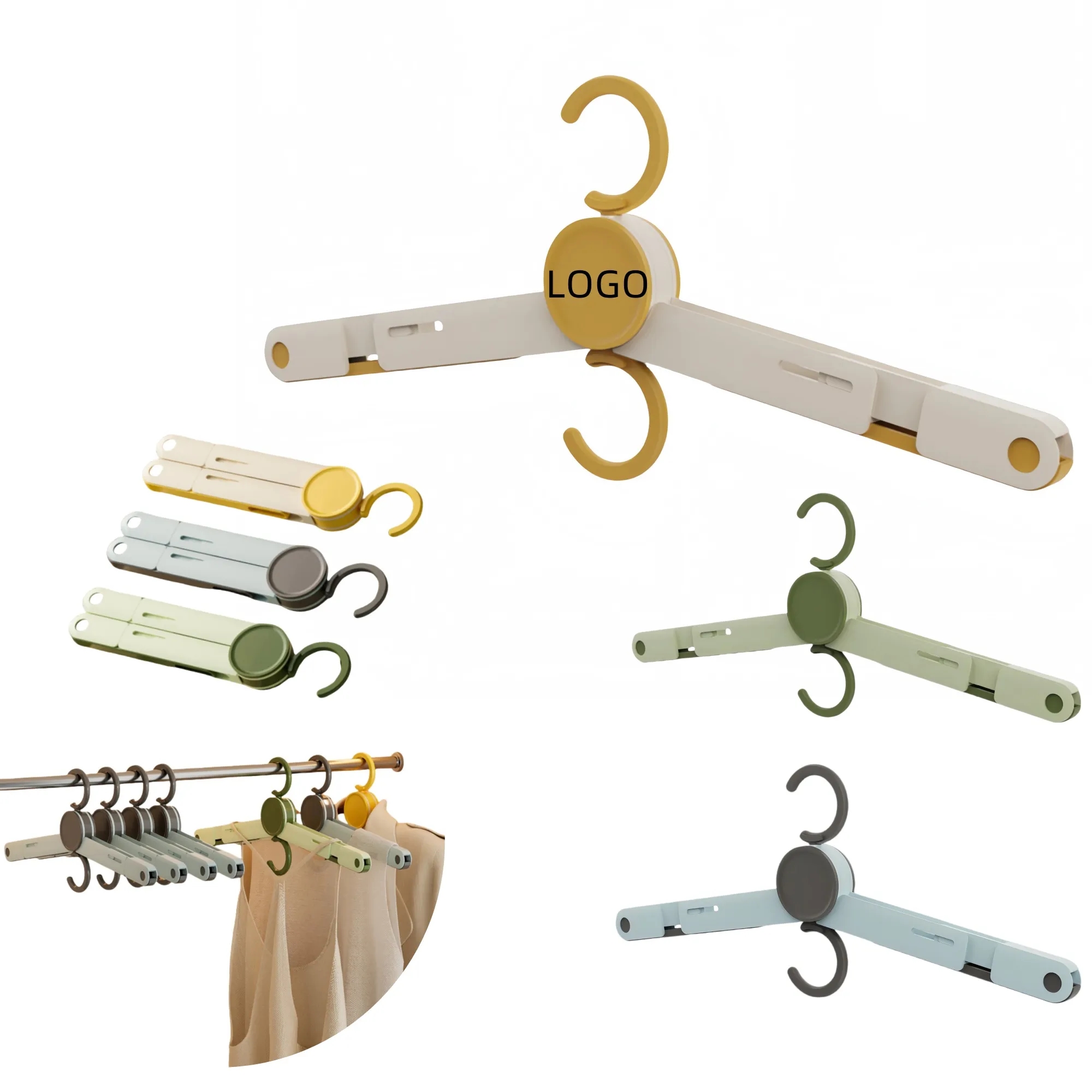 Multi Purpose Folding Clothes Hanger 11