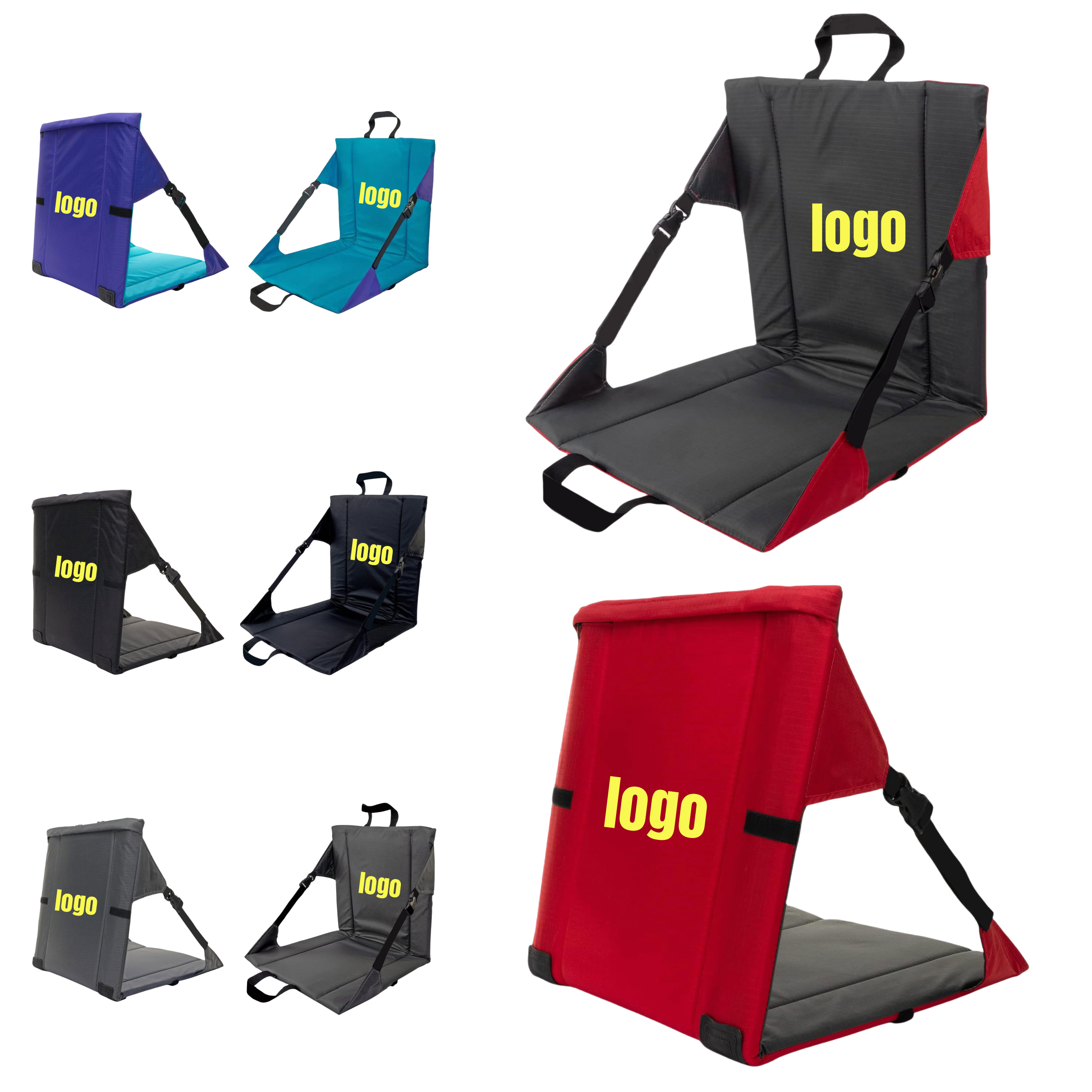 Adjustable Backrest Cushion - 4 Colors, Free Logo & DDP (MOQ 100) 2