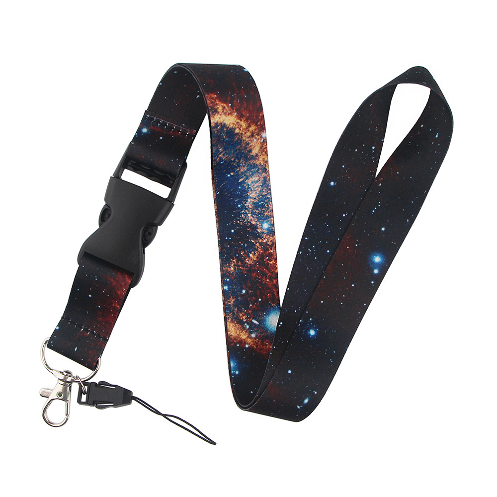 Colorful Starry Sky Phone Lanyard 5