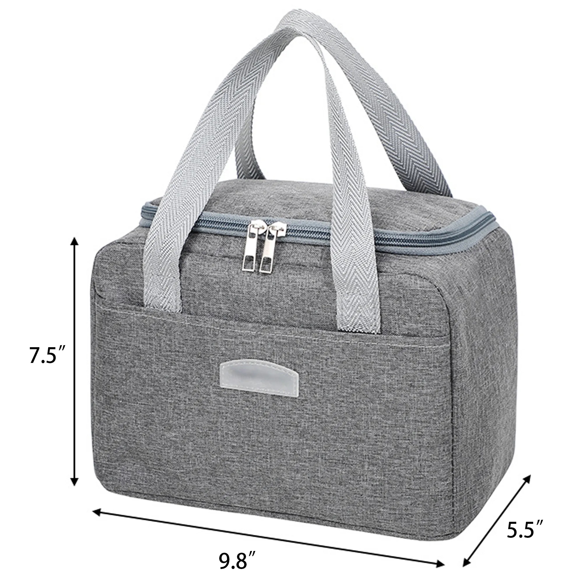 Square Lunch Tote Bag 6