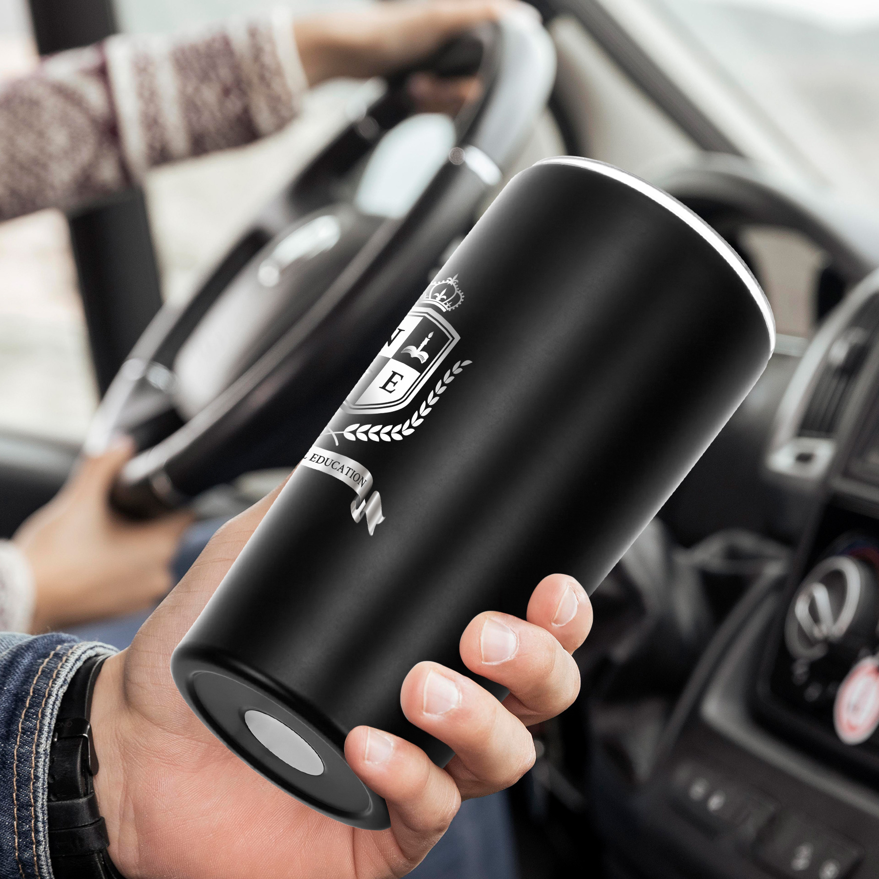 20 Oz Vacuum Insulated Stainless Steel Tumbler w/ Slider Lid 12