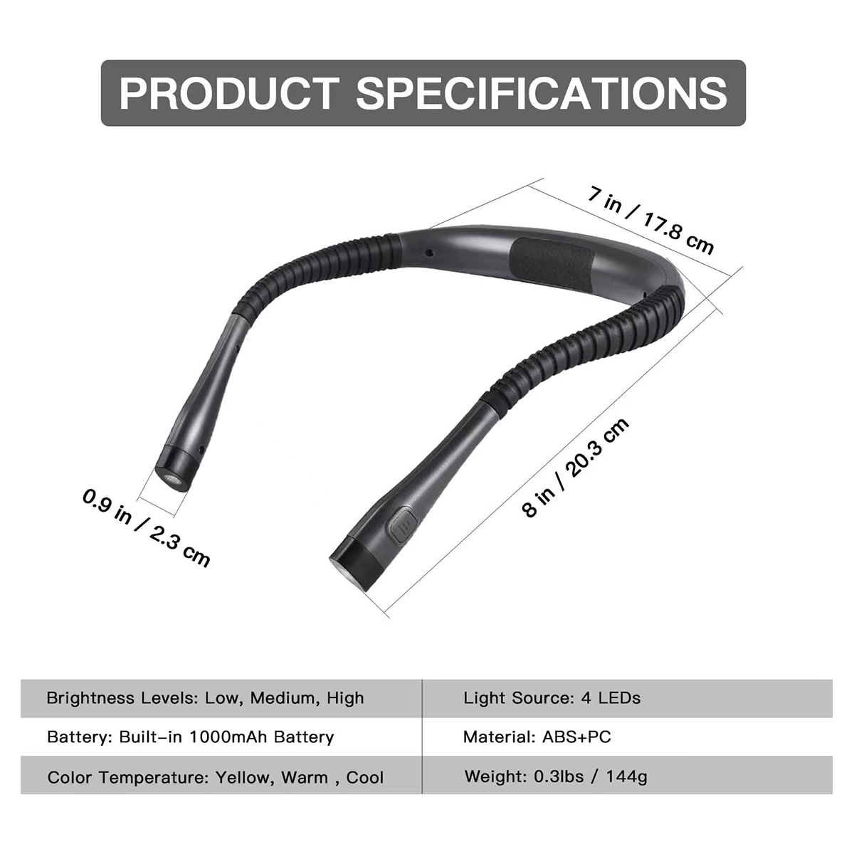Led Neck Reading Light 4