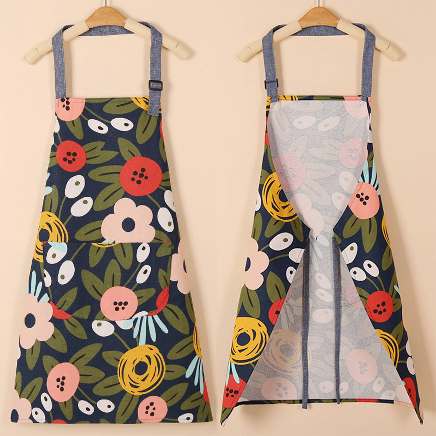 Length Adjustable Neck Apron 4