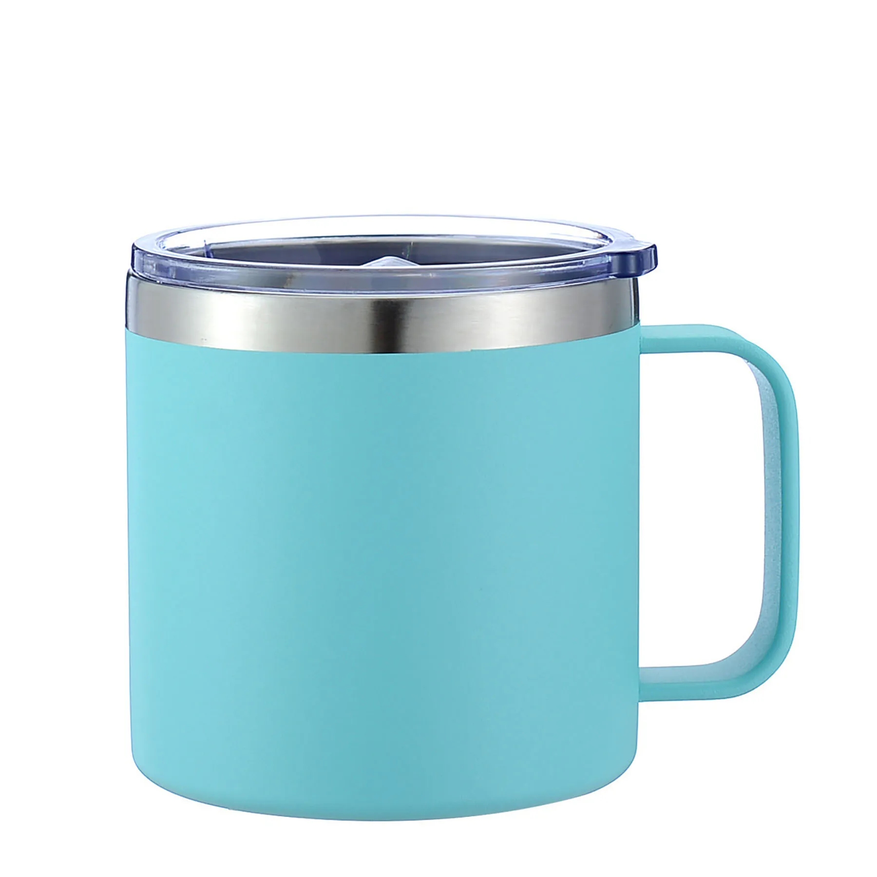14oz Stainless Steel Mug with Lid 1