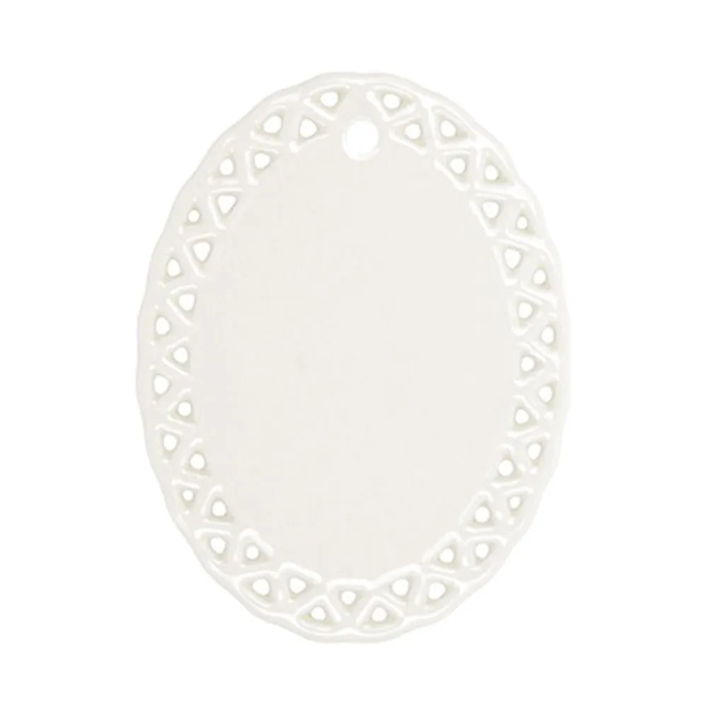Lace Style Full Color Ceramic Ornaments 5