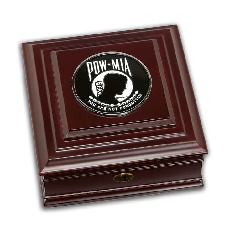 POW MIA Medallion Desktop Box 2