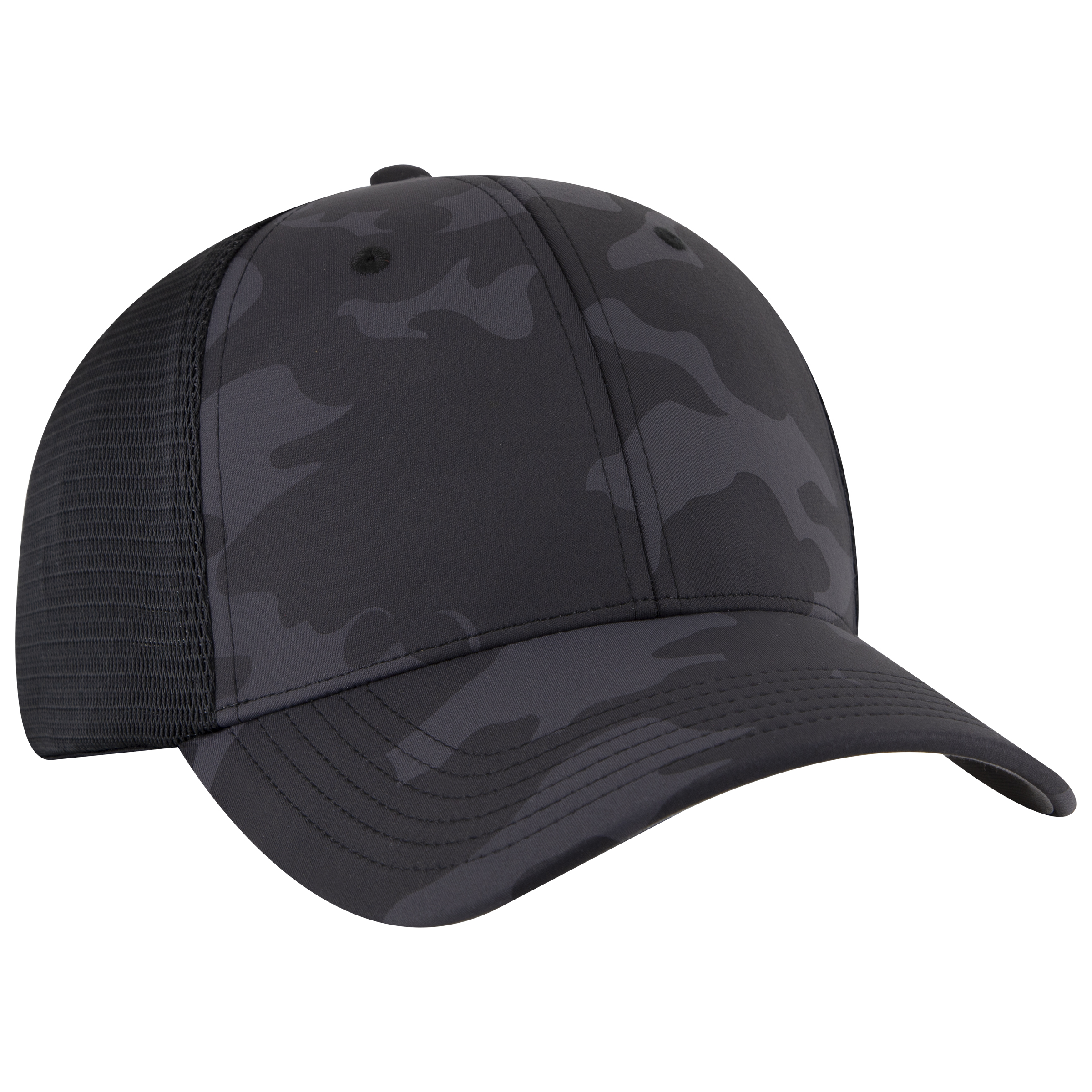 OTTO CAP® OTTO FLEX® Fitted 6 Panel Low Profile Mesh Back Trucker Hat 44