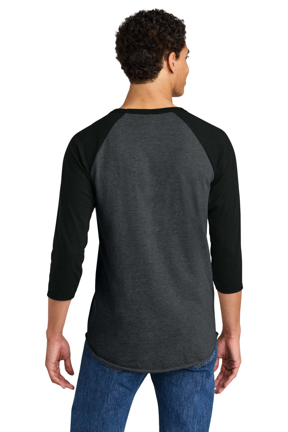 Jerzees Unisex Premium Blend Combed Ring Spun 3/4-Sleeve Raglan 560R 38