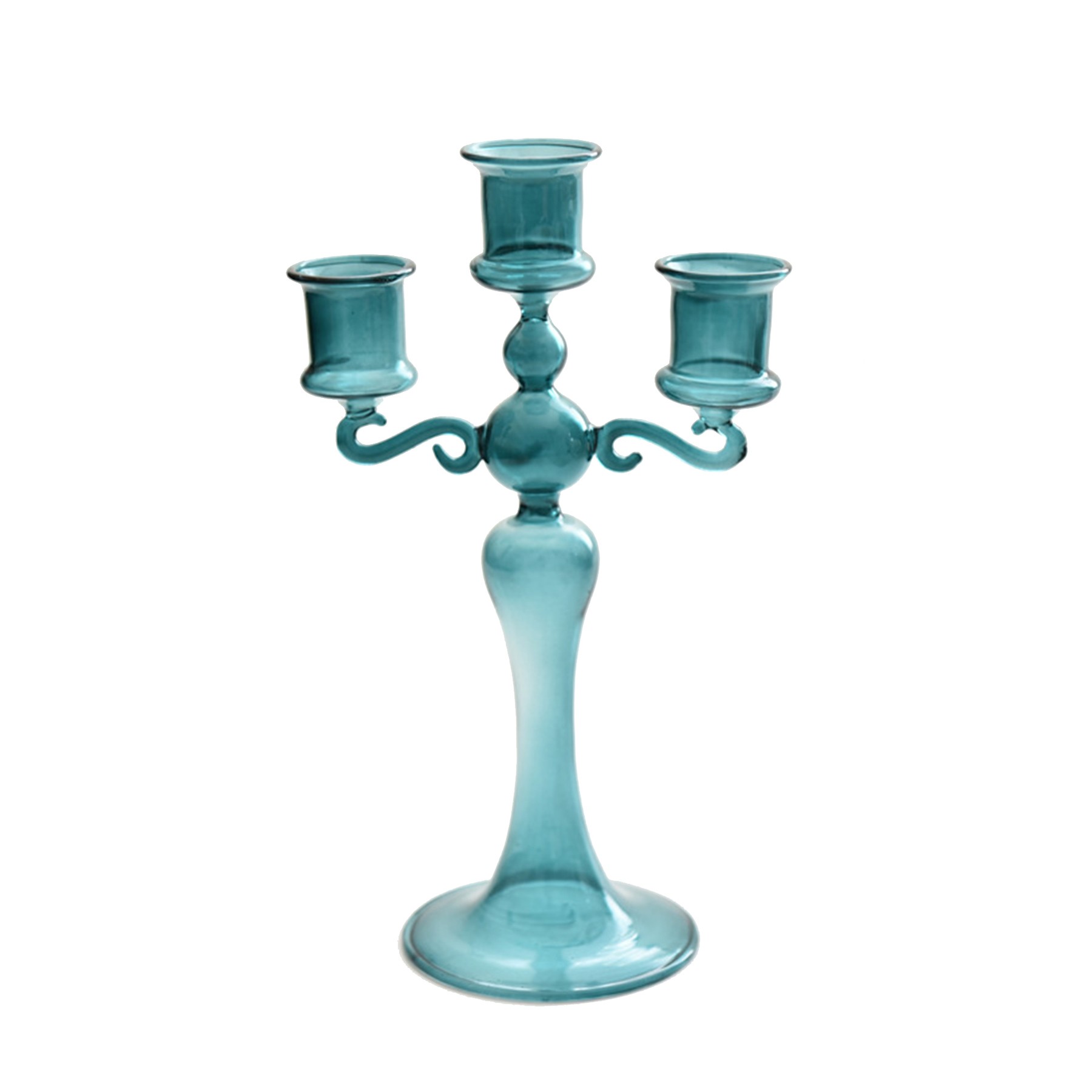 Glass Candlestick 2