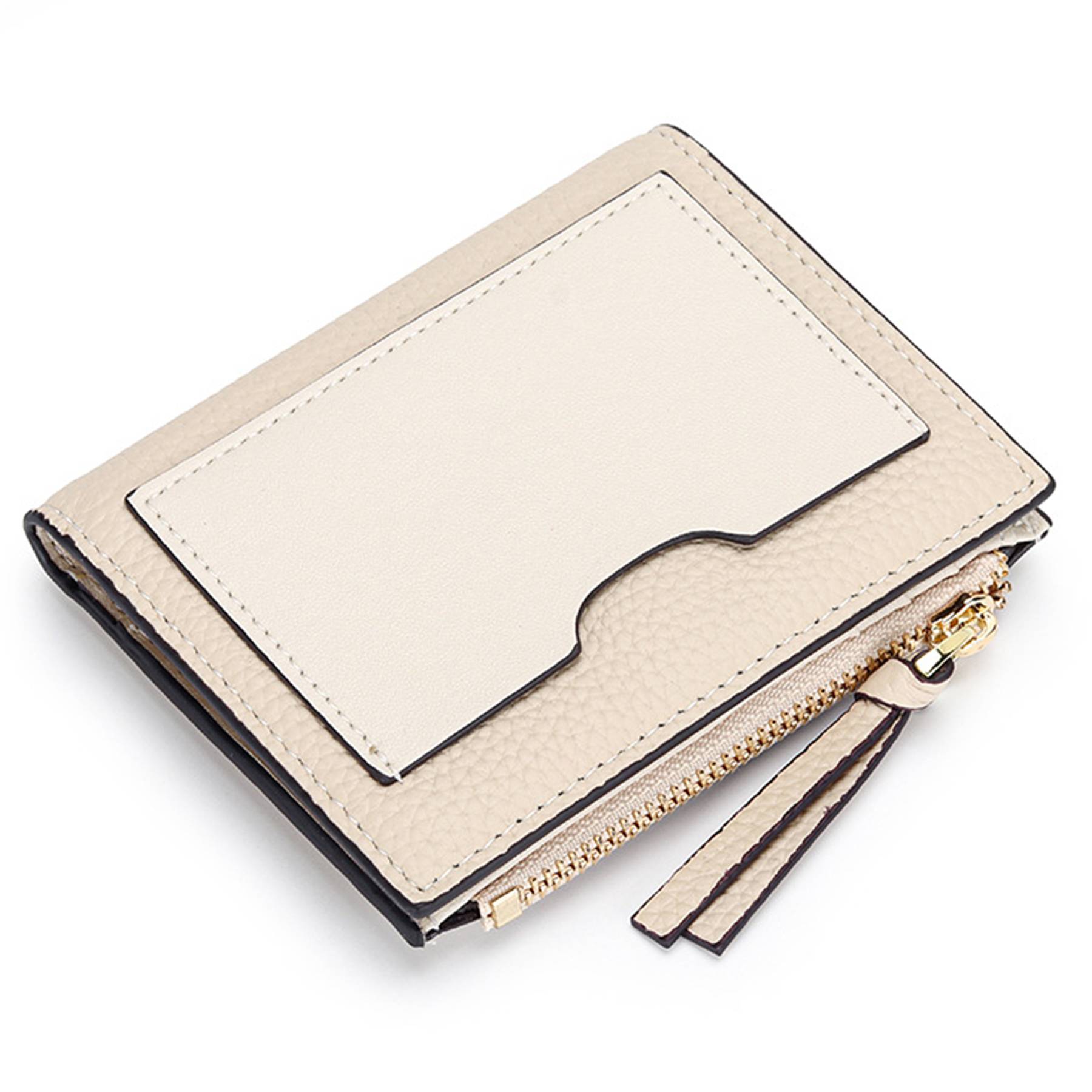 Genuine Leather Stylish zippered coin purse 6