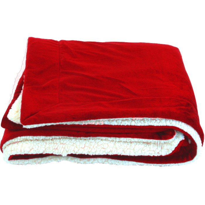 Oversize Micro-mink Sherpa Blanket 32
