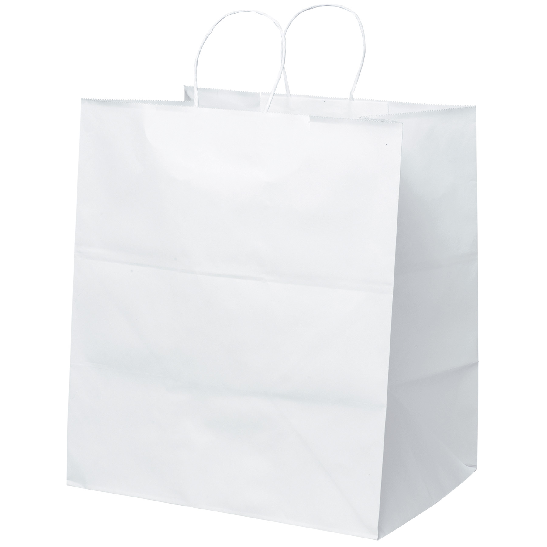 Brute - White Shopper - Flexo Ink Print 1