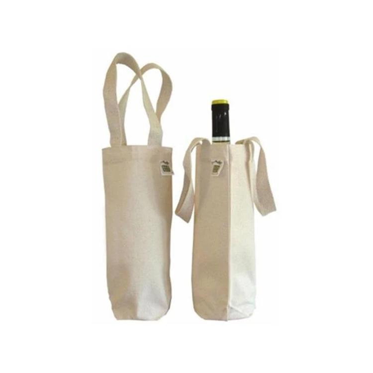 Canvas Wine Bag, custom tote bag with logo imprint 3