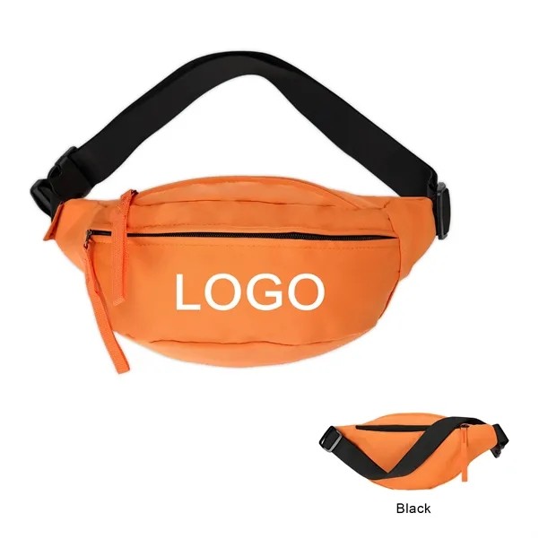 Waterproof Fanny Pack Customize Logo Nylon Bum Bags 2